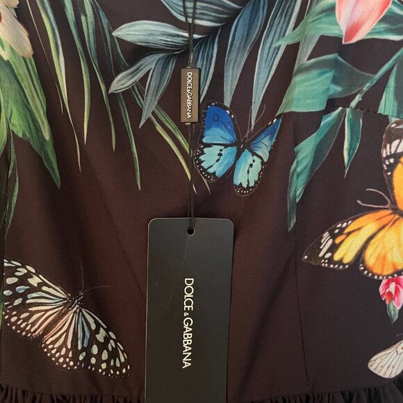 D&G S/S Runway 2020 Floral Cocktail Dress - Picture 5 of 10